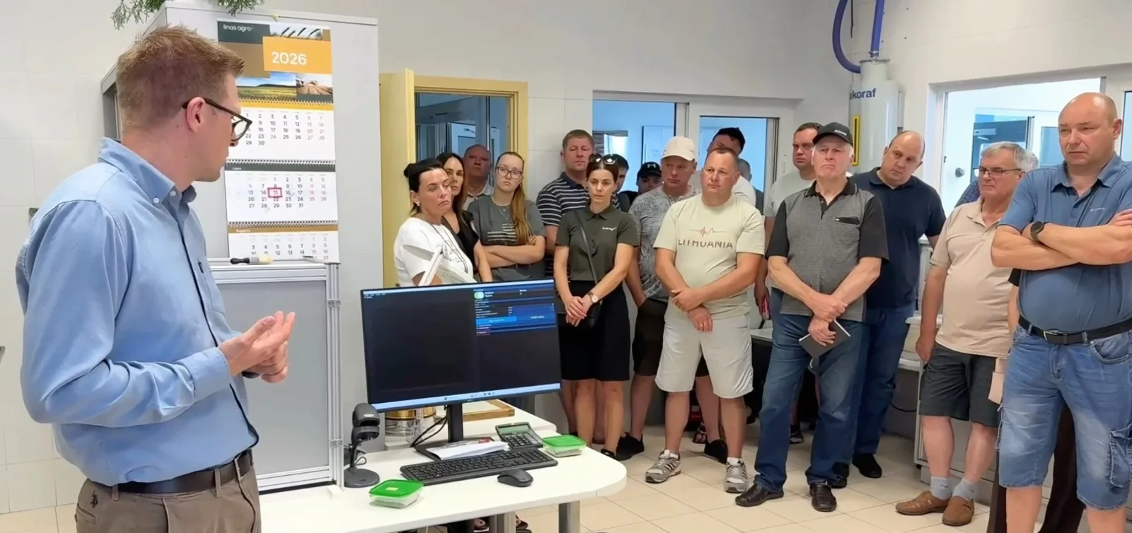 GrainODM at Linas Agro Open Doors 2026: AI Grain Analysis, Live in the Lab
